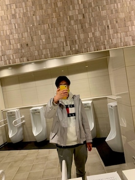「UNITED TOKYO（ユナイテッドトウキョウ）のアイテム（その他アウター）」を使った、かめさんさん（メンズ・181cm）の冬コーディネート