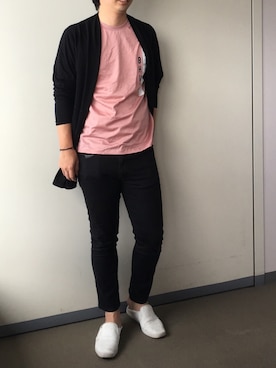 きつね顔さん（メンズ・173cm）の春コーディネート