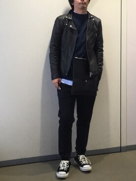 きつね顔さん(メンズ・173cm)の秋コーディネート