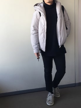 「カズユキクマガイ」｜きつね顔さん（メンズ・173cm）の冬コーディネート