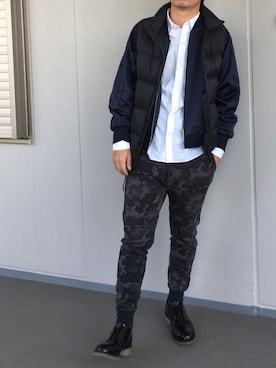 「ビブラムソール」｜きつね顔さん（メンズ・173cm）の春コーディネート
