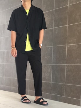 きつね顔さん(メンズ・173cm)の夏コーディネート