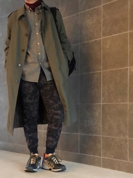 きつね顔さん（メンズ・173cm）の秋コーディネート