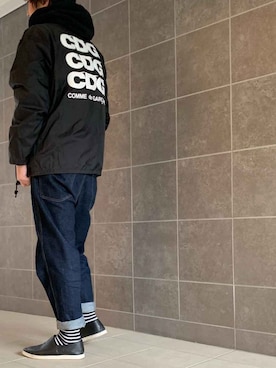 「平成最後のWEARISTAセンバツ」｜「アイテム（その他アウター）」を使った、きつね顔さん（メンズ・173cm）の秋コーディネート