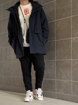 きつね顔さん（メンズ・173cm）の冬コーディネート