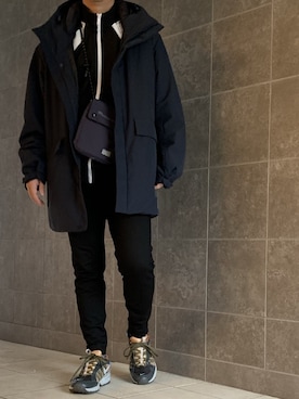 きつね顔さん（メンズ・173cm）の冬コーディネート