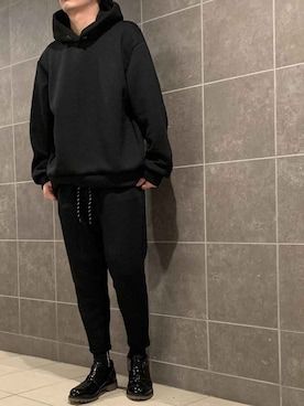 「DISCOVERED（ディスカバード）のアイテム（シューズ）」を使った、きつね顔さん（メンズ・173cm）の冬コーディネート