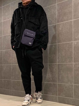 きつね顔さん（メンズ・173cm）の冬コーディネート