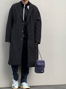 きつね顔さん（メンズ・173cm）の冬コーディネート