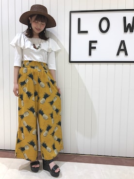LOWRYSFARM ゆめタウン出雲さん（レディース・154cm）の春コーディネート