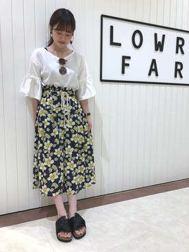 LOWRYSFARM ゆめタウン出雲さん(レディース・154cm)の夏コーディネート