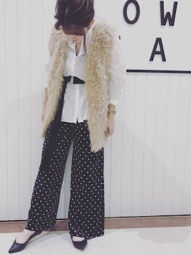 LOWRYSFARM ゆめタウン出雲さん（レディース・156cm）の秋コーディネート