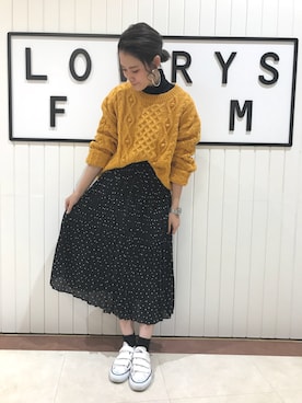 「あけましておめでとうございます！」｜LOWRYSFARM ゆめタウン出雲さん（レディース・158cm）の冬コーディネート