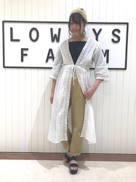 LOWRYSFARM ゆめタウン出雲さん(レディース・158cm)の春コーディネート