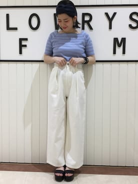 LOWRYSFARM ゆめタウン出雲さん（レディース・155cm）の夏コーディネート