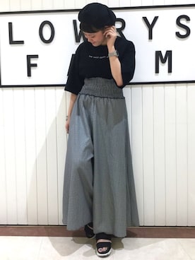 LOWRYSFARM ゆめタウン出雲さん(レディース・158cm)の夏コーディネート
