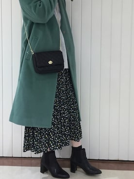 「もちもちニット」｜LOWRYSFARM ゆめタウン出雲さん（レディース・155cm）の秋コーディネート