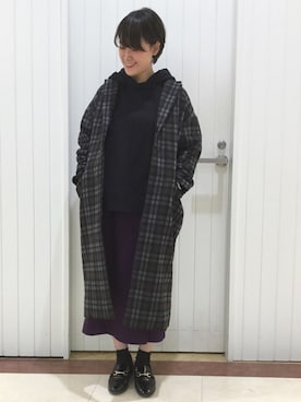 「初売りセールで買いました2019」｜LOWRYSFARM ゆめタウン出雲さん（レディース・158cm）の冬コーディネート