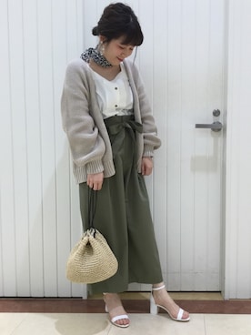 LOWRYSFARM ゆめタウン出雲さん(レディース・155cm)の春コーディネート