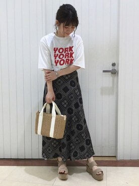 LOWRYSFARM ゆめタウン出雲さん（レディース・155cm）の夏コーディネート