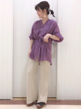 LOWRYSFARM ゆめタウン出雲さん(レディース・155cm)の夏コーディネート