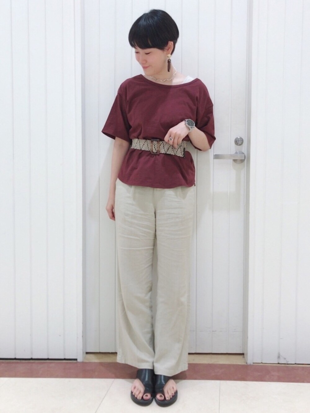 LOWRYSFARM ゆめタウン出雲(LOWRYS FARM ゆめタウン出雲)｜LOWRYS FARMのタンクトップを使ったコーディネート