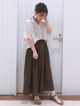 LOWRYSFARM ゆめタウン出雲さん（レディース・155cm）の夏コーディネート