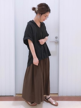 LOWRYSFARM ゆめタウン出雲さん（レディース・154cm）の夏コーディネート