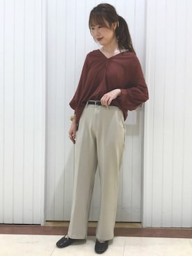 LOWRYSFARM ゆめタウン出雲さん（レディース・165cm）の夏コーディネート