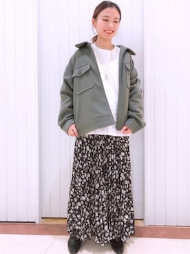 LOWRYSFARM ゆめタウン出雲さん(レディース・153cm)の冬コーディネート