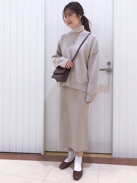 LOWRYSFARM ゆめタウン出雲さん（レディース・164cm）の冬コーディネート