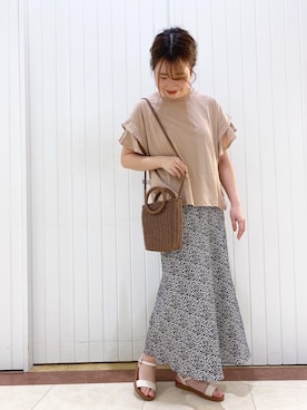 LOWRYSFARM ゆめタウン出雲さん（レディース・165cm）の春コーディネート