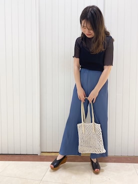 LOWRYSFARM ゆめタウン出雲さん(レディース・165cm)の夏コーディネート