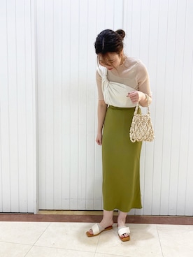 LOWRYSFARM ゆめタウン出雲さん（レディース・165cm）の夏コーディネート