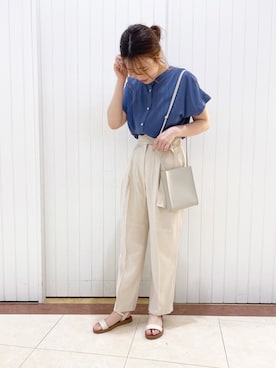 LOWRYSFARM ゆめタウン出雲さん（レディース・165cm）の夏コーディネート