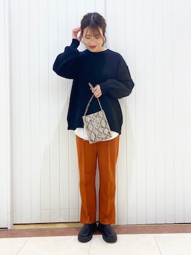 LOWRYSFARM ゆめタウン出雲さん（レディース・160cm）の冬コーディネート