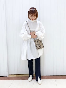 「あまからコーデ」｜LOWRYSFARM ゆめタウン出雲さん（レディース・150cm）の冬コーディネート