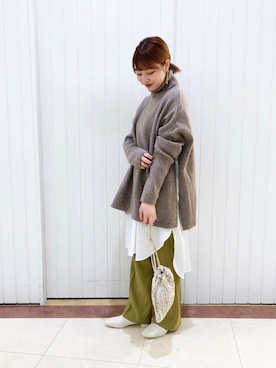 LOWRYSFARM ゆめタウン出雲さん（レディース・150cm）の冬コーディネート