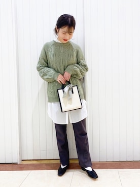 LOWRYSFARM ゆめタウン出雲さん（レディース・165cm）の冬コーディネート