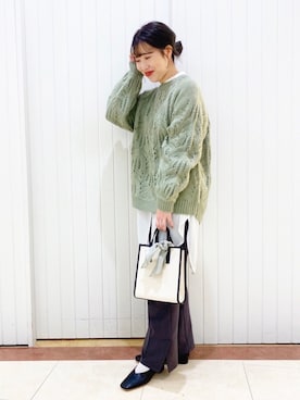 LOWRYSFARM ゆめタウン出雲さん（レディース・165cm）の冬コーディネート