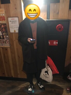 「エトセンス」｜「アイテム（ジャケット/アウター）」を使った、かやもっさんさん（メンズ・175cm）の冬コーディネート