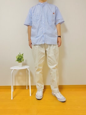 「ダニエルウェリントン」｜社会人Sさん（メンズ・173cm）の夏コーディネート