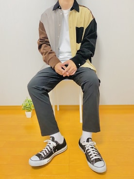 社会人Sさん（メンズ・173cm）の秋コーディネート