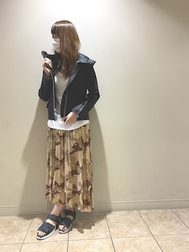 「アキコーデ」｜「アイテム（ジャケット/アウター）」を使った、mitsuyaさん（レディース・168cm）の夏コーディネート