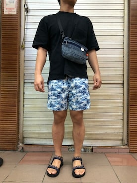 「Jack Willsのアイテム」を使った、Hezron Cherさん（メンズ・168cm）の秋コーディネート