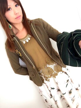 Yuriさん(レディース・161cm)の冬コーディネート