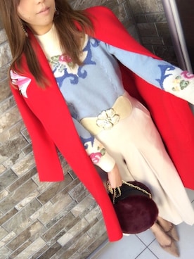 「BEAMS WOMEN（ビームス　ウィメン）のアイテム」を使った、Yuriさん（レディース・161cm）の冬コーディネート