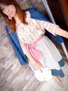 Yuriさん（レディース・161cm）の春コーディネート
