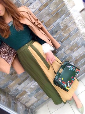 Yuriさん（レディース・161cm）の春コーディネート