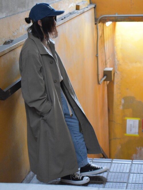 AMI is wearing CONVERSE "【CONVERSE/コンバース】JACKPURCELL"